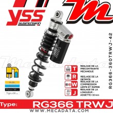Amortisseur ~ YSS RG366-360TRWJ-42-888 