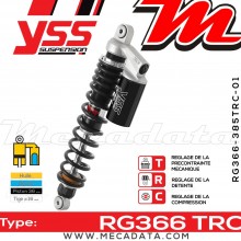 Amortisseur ~ YSS RG366-385TRC-01-888 