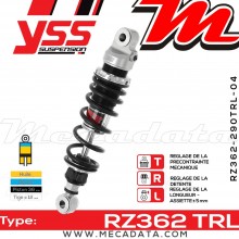 Amortisseur ~ YSS RZ362-290TRL-04-88 