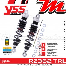Amortisseur ~ YSS RZ362-300TRL-03-88 