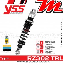Amortisseur ~ YSS RZ362-320TRL-31-88 