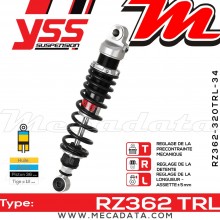 Amortisseur ~ YSS RZ362-320TRL-34-88 