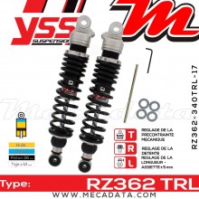Amortisseur ~ YSS RZ362-340TRL-17-88 
