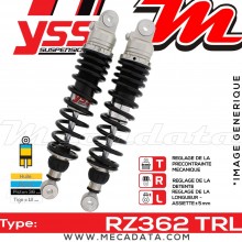 Amortisseur ~ YSS RZ362-340TRL-52-88 