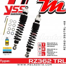 Amortisseur ~ YSS RZ362-350TRL-48-88 