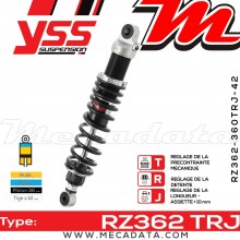 Amortisseur ~ YSS RZ362-360TRJ-42-88 