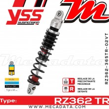 Amortisseur ~ YSS RZ362-365TR-02VT-88 