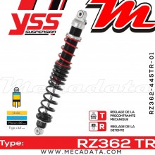 Amortisseur ~ YSS RZ362-445TR-01-88 