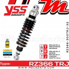 Amortisseur ~ YSS RZ366-300TRJ-32-88 