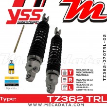 Amortisseur ~ YSS TZ362-370TRL-02-88 