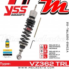 Amortisseur ~ YSS VZ362-325TRL-02-88 