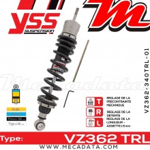 Amortisseur ~ YSS VZ362-340TRL-01-88 