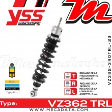 Amortisseur ~ YSS VZ362-340TRL-23-88 