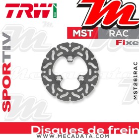Disque de frein ~ TRW Lucas MST 261 RAC 