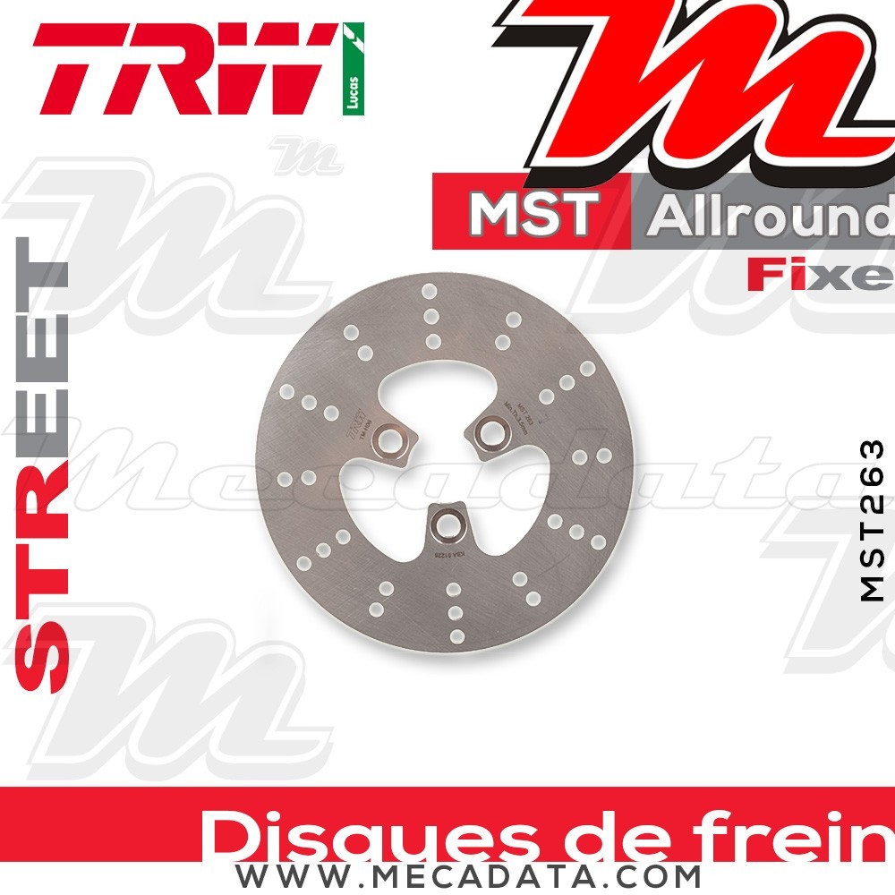 Disque de frein ~ TRW Lucas MST 263 ALL 