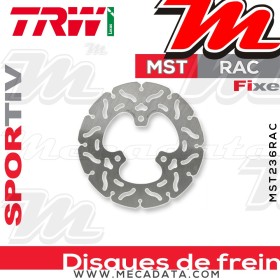 Disque de frein ~ TRW Lucas MST 236 RAC 