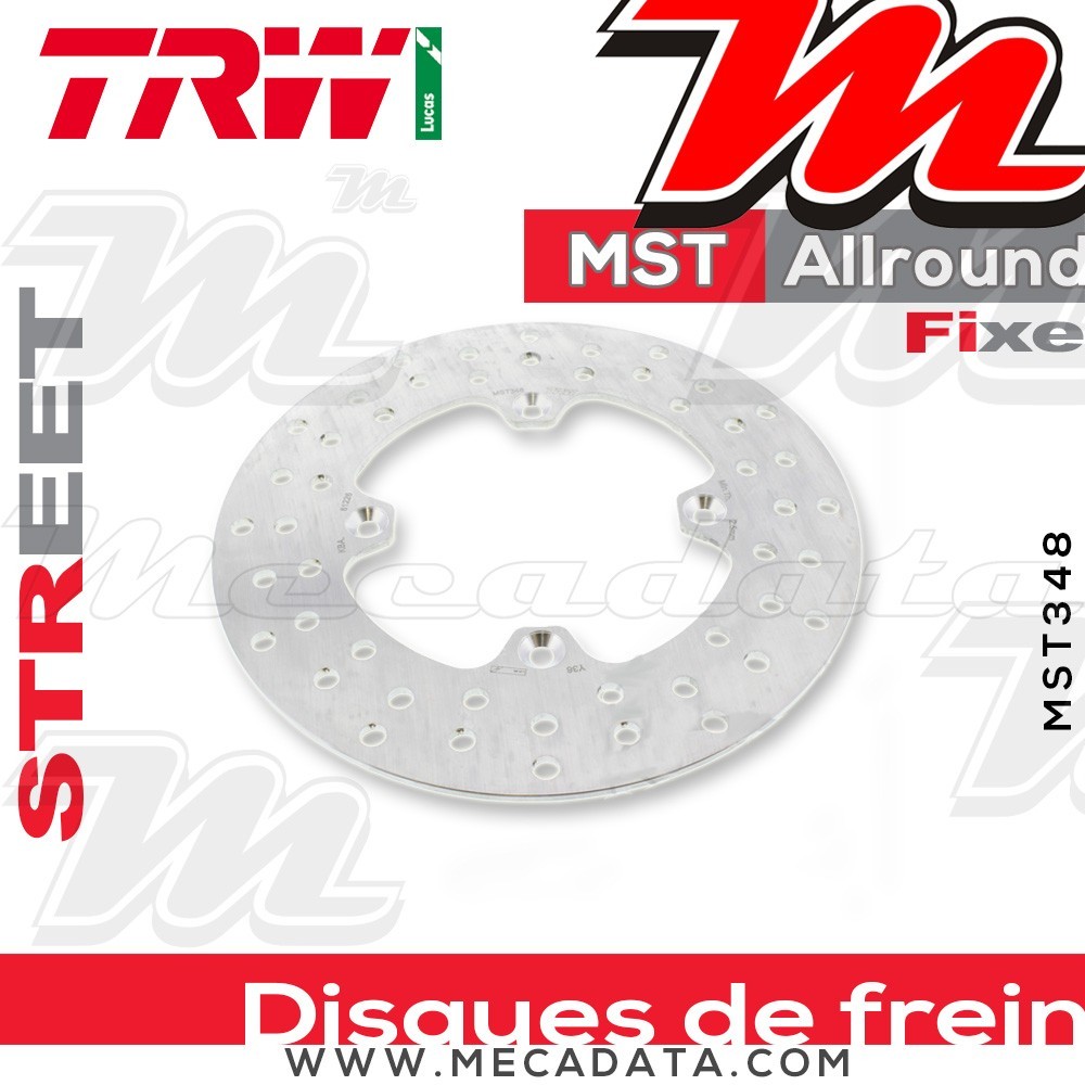 Disque de frein ~ TRW Lucas MST 348 ALL 