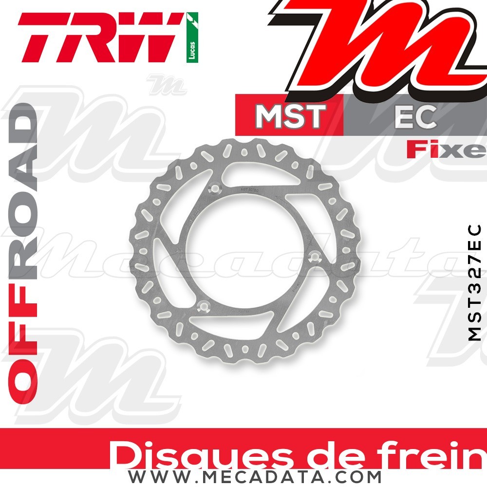 Disque de frein ~ TRW Lucas MST 327 EC 