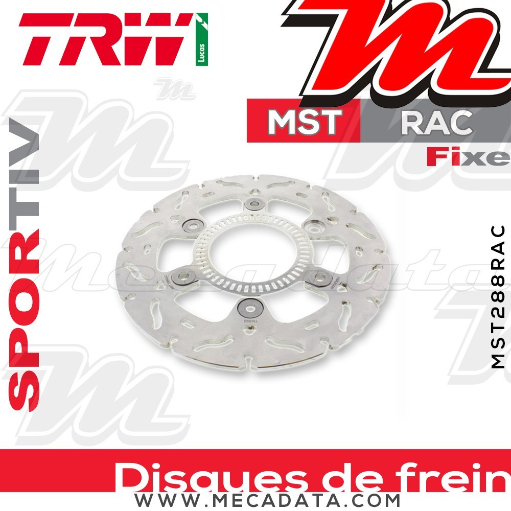 Disque de frein ~ TRW Lucas MST 288 RAC 