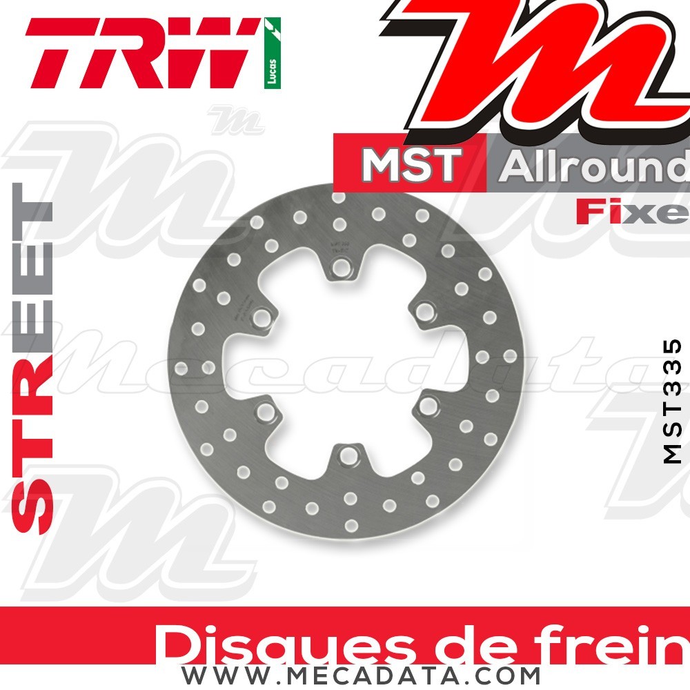 Disque de frein ~ TRW Lucas MST 335 ALL 