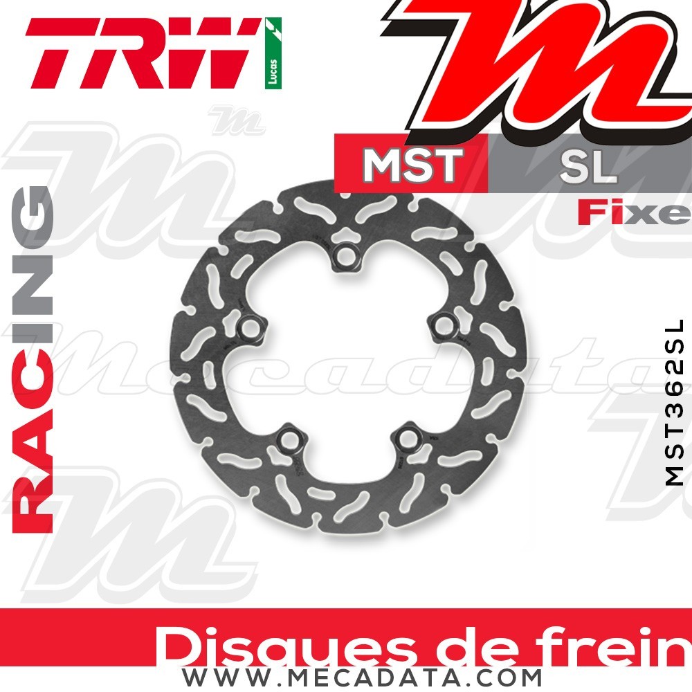 Disque de frein ~ TRW Lucas MST 362 SL 