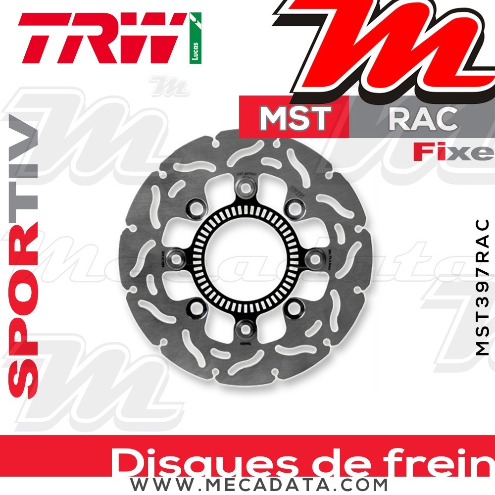 Disque de frein ~ TRW Lucas MST 397 RAC 