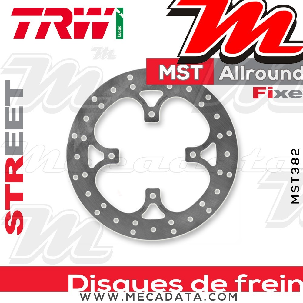 Disque de frein ~ TRW Lucas MST 382 ALL 