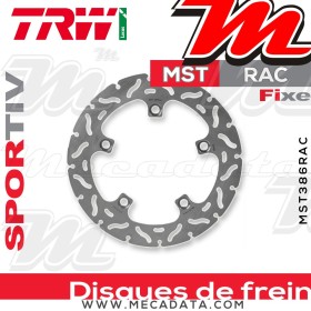 Disque de frein ~ TRW Lucas MST 386 RAC 