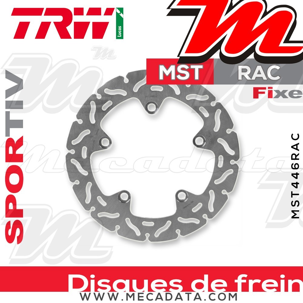 Disque de frein ~ TRW Lucas MST 446 RAC 