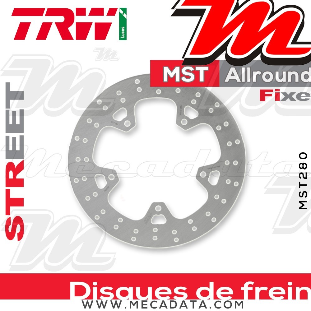 Disque de frein ~ TRW Lucas MST 280 ALL 