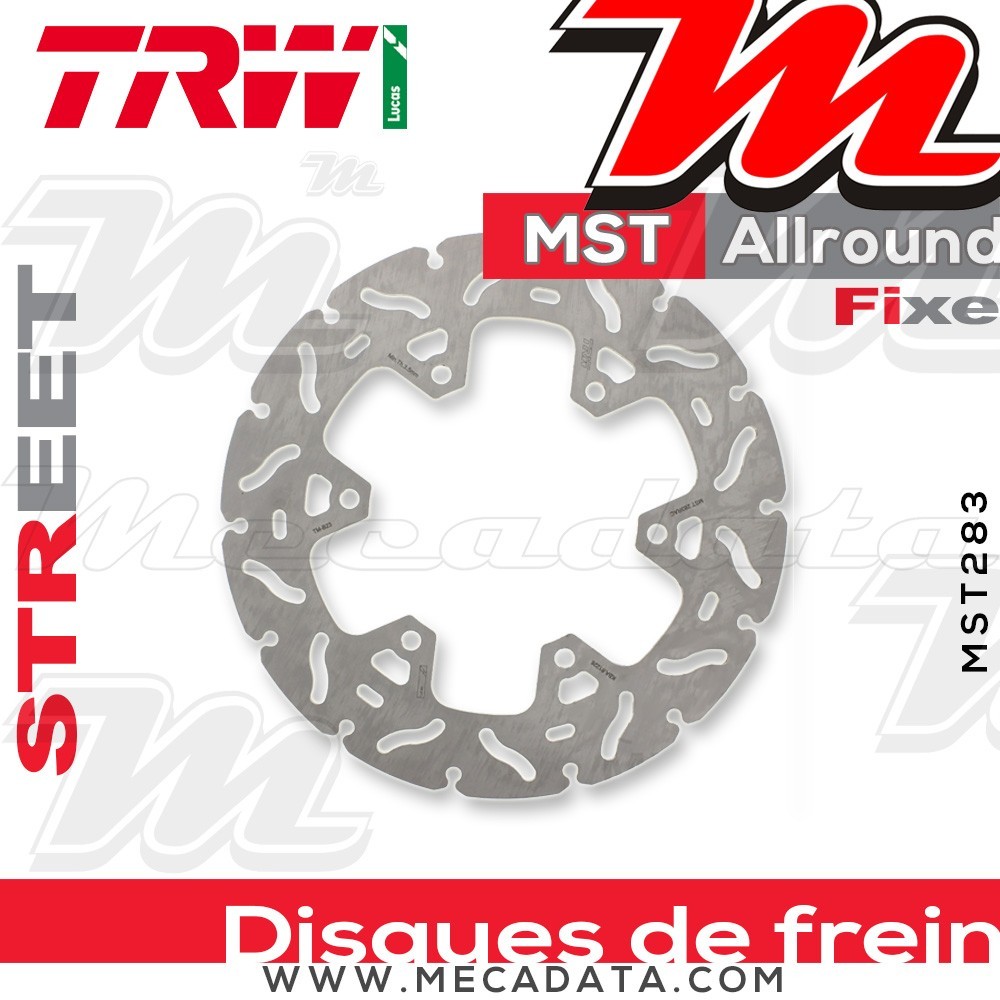 Disque de frein ~ TRW Lucas MST 283 ALL 