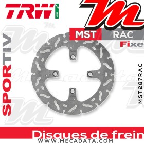 Disque de frein ~ TRW Lucas MST 287 RAC 