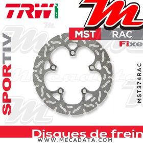 Disque de frein ~ TRW Lucas MST 374 RAC 