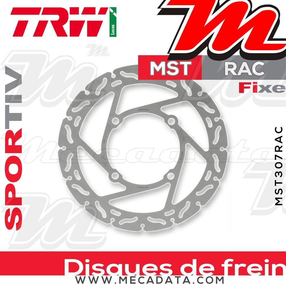 Disque de frein ~ TRW Lucas MST 307 RAC 