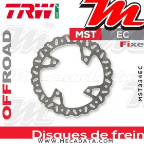 Disque de frein ~ TRW Lucas MST 334 EC 