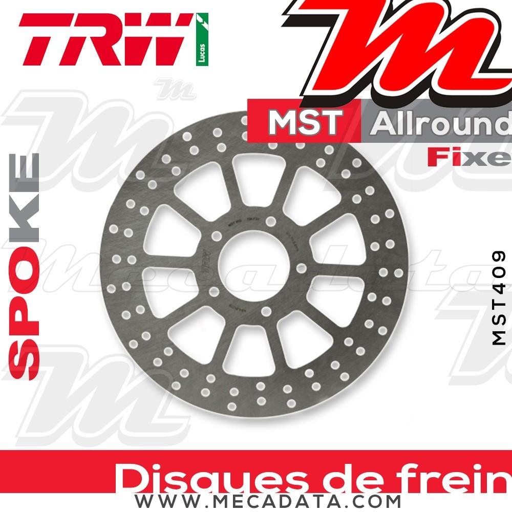 Disque de frein ~ TRW Lucas MST 409 ALL 