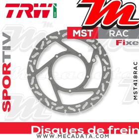Disque de frein ~ TRW Lucas MST 418 RAC 
