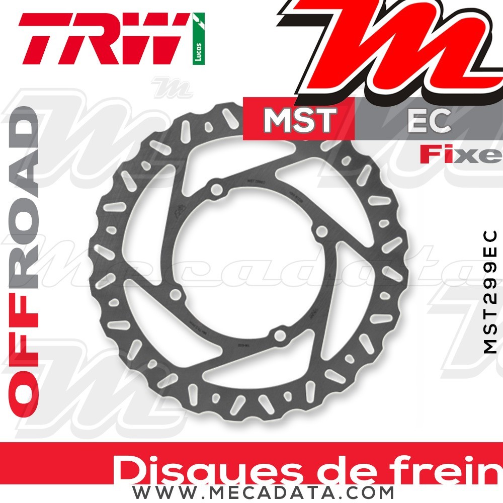 Disque de frein ~ TRW Lucas MST 299 EC 