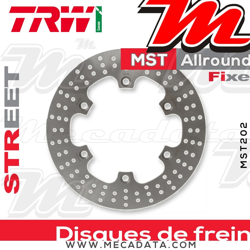Disque de frein ~ TRW Lucas MST 202 ALL 
