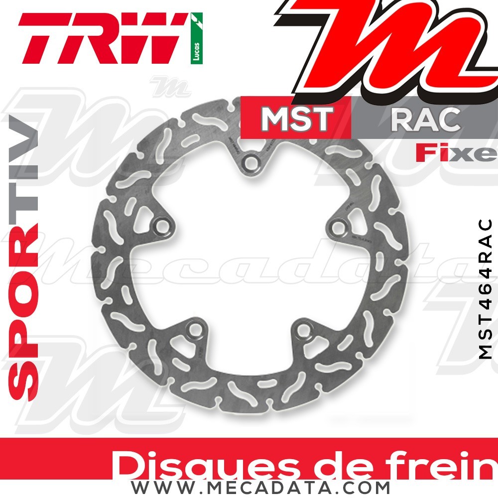 Disque de frein ~ TRW Lucas MST 464 RAC 