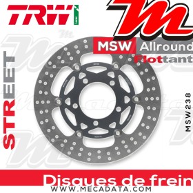 Disque de frein ~ TRW Lucas MSW 238 ALL 