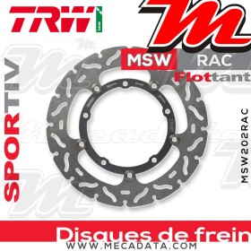 Disque de frein ~ TRW Lucas MSW 202 RAC 