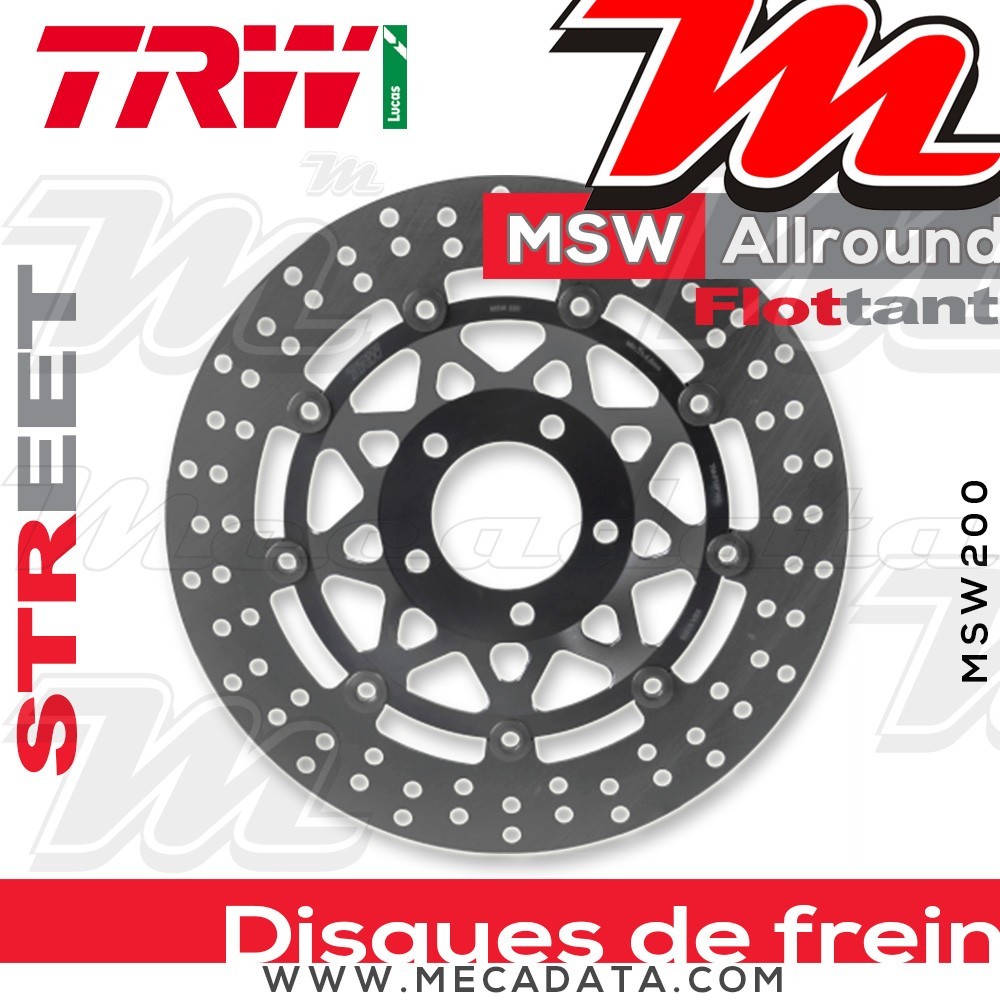 Disque de frein ~ TRW Lucas MSW 220 ALL 