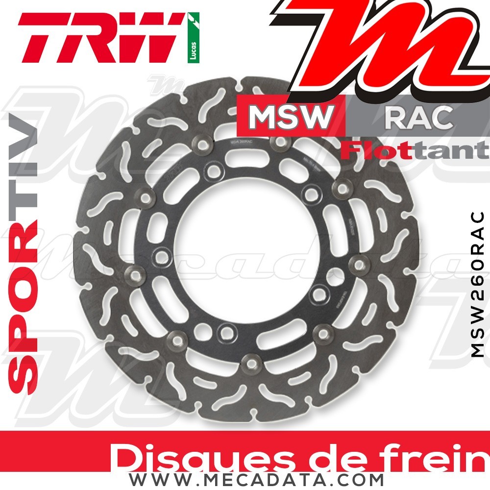 Disque de frein ~ TRW Lucas MSW 260 RAC 