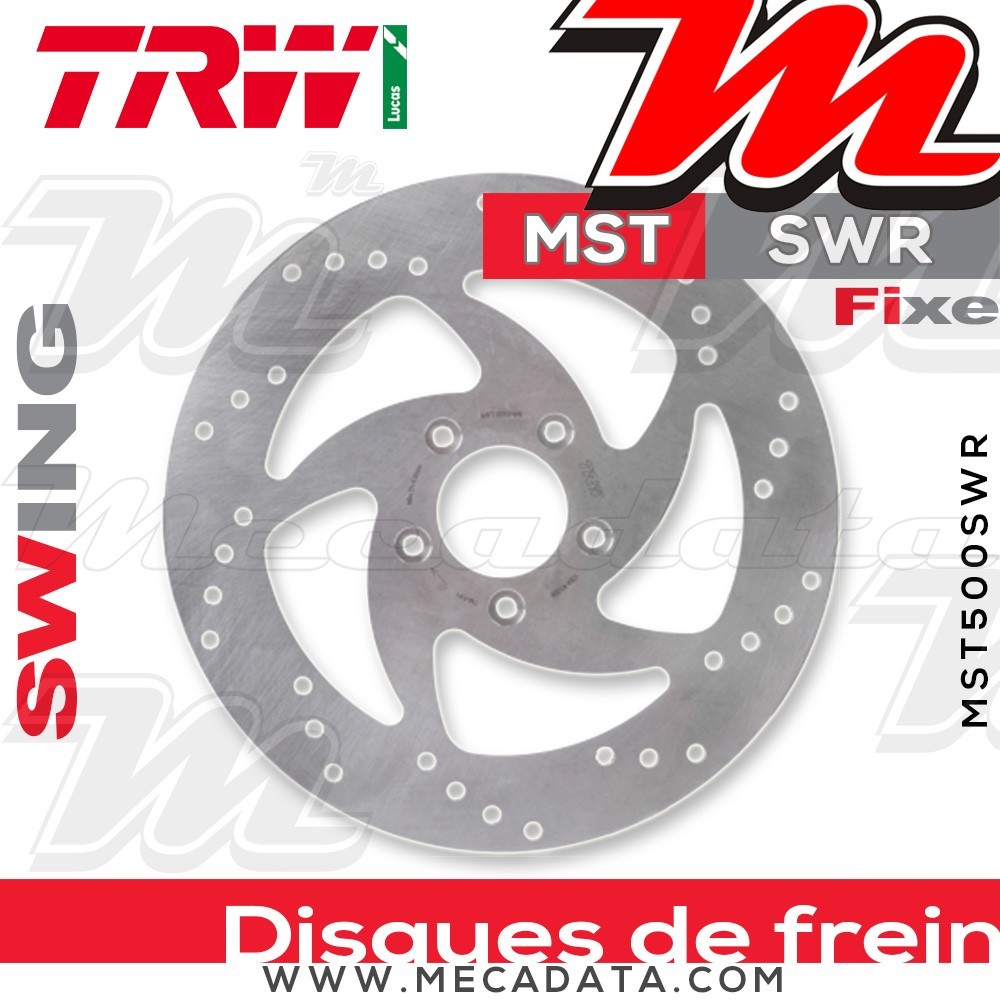 Disque de frein ~ TRW Lucas MST 500 SWR 