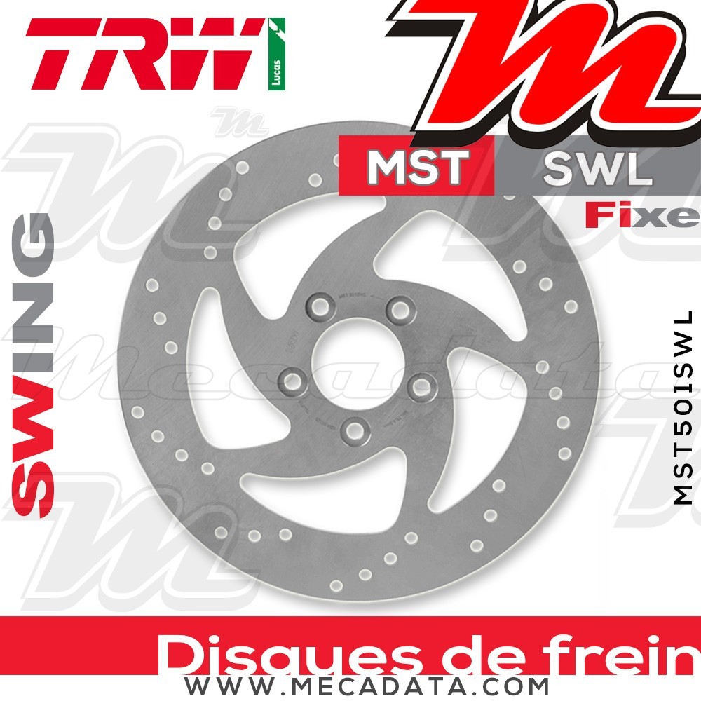 Disque de frein ~ TRW Lucas MST 501 SWL 