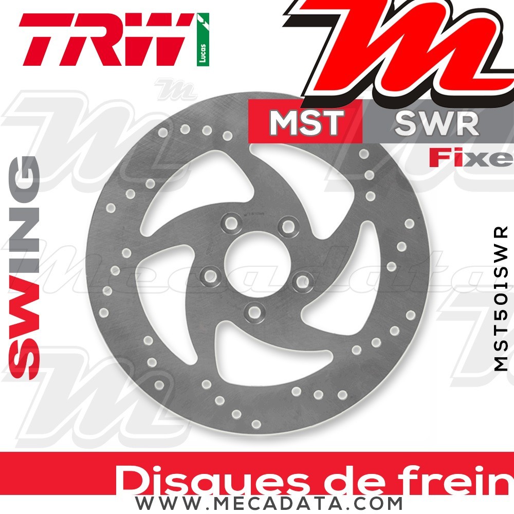 Disque de frein ~ TRW Lucas MST 501 SWR 