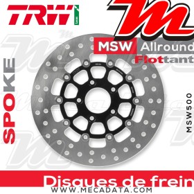 Disque de frein ~ TRW Lucas MSW 500 ALL 