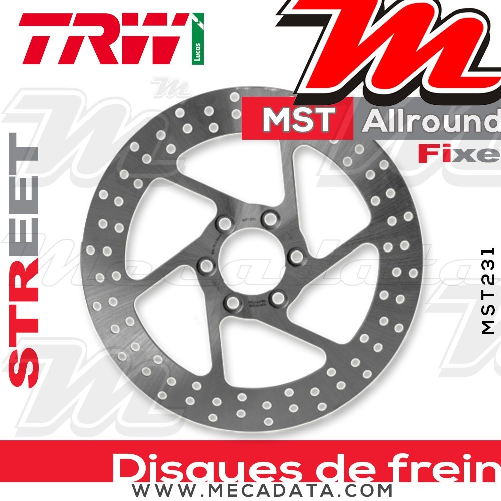 Disque de frein ~ TRW Lucas MST 231 ALL 