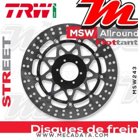 Disque de frein ~ TRW Lucas MSW 243 ALL 